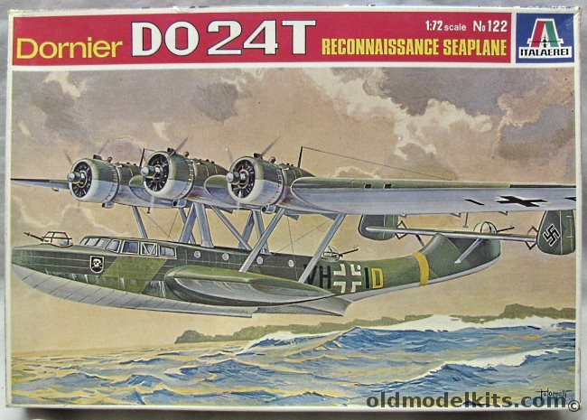 Italaerei 1/72 Dornier Do-24T Seaplane, 122 plastic model kit